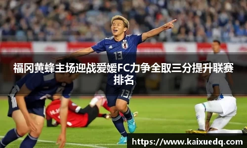 福冈黄蜂主场迎战爱媛FC力争全取三分提升联赛排名